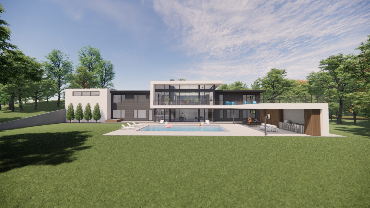 Orchard Creek Hillside - Everson Architect Site